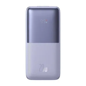 Special Offer Inside Price Drop Frenzy Baseus Bipow Pro Digital Display Fast Charge Power Bank 10000Mah 20W Purple
