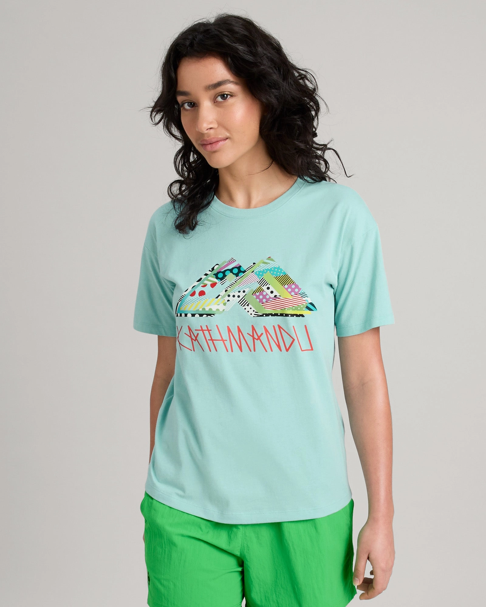 Jason Woodside Kathmandu Logo Women'S T-Shirt - Splash Shop Hot Deals