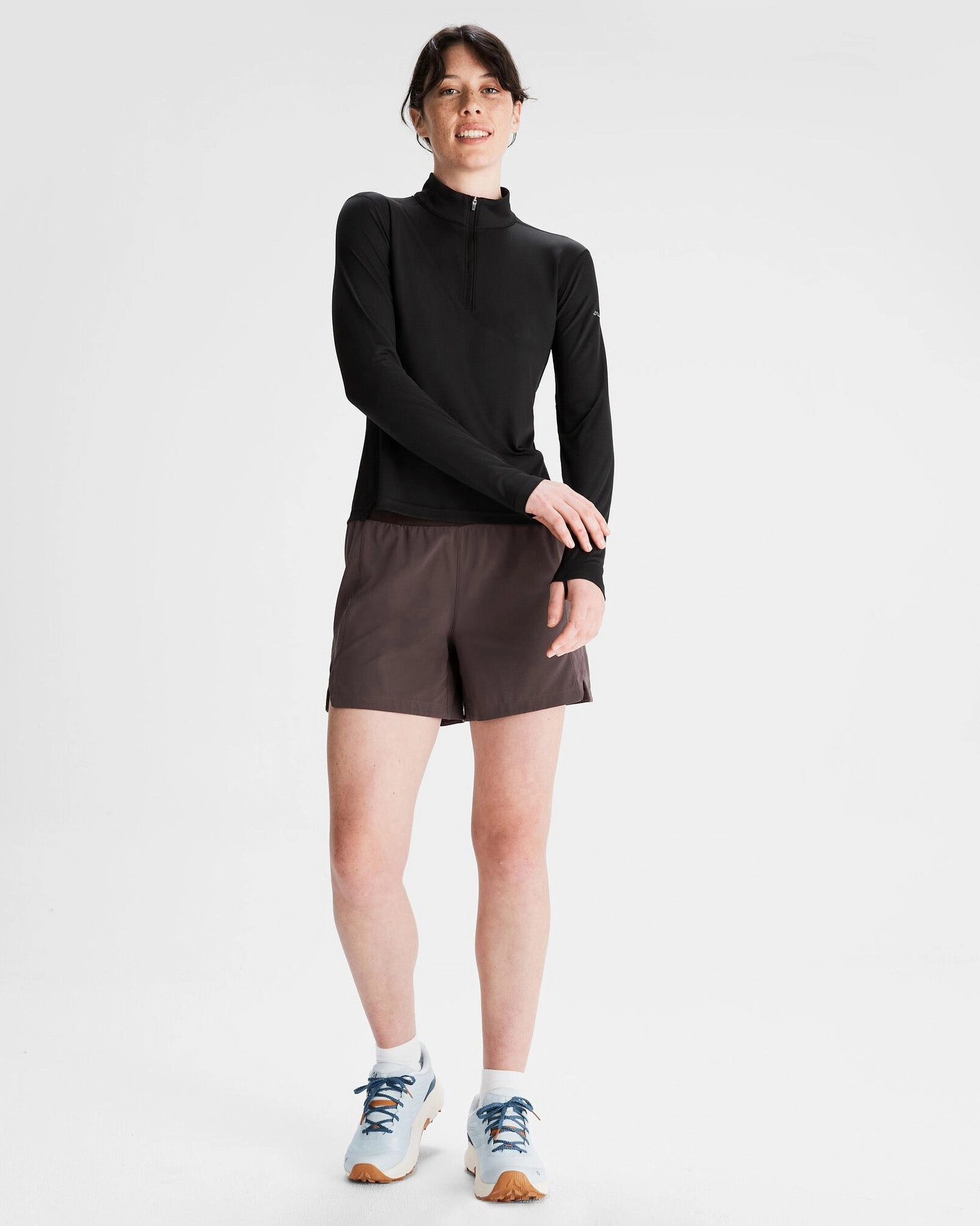 Women'S Seeker Quarter Zip Top - Black Stingray Dont Miss This Deal