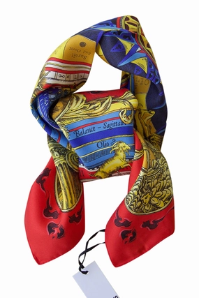 Silk Scarf With Beautiful Print By Moschino Hot Pick of the Day