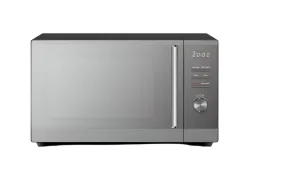 Sona Microwave Mirror Glass, 34Lit, 2200Watts, Silver