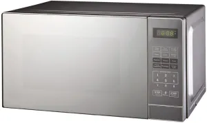 Sona Microwave with Mirror Glass, 22Lit, 700Watts, Silver