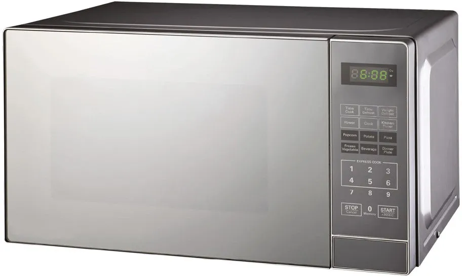Sona Microwave with Mirror Glass, 22Lit, 700Watts, Silver