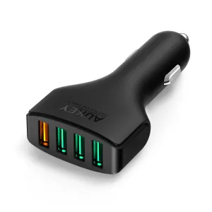 Hot Offer Frenzy Aukey Quad Port Car Charger With Quick Charge 3.0