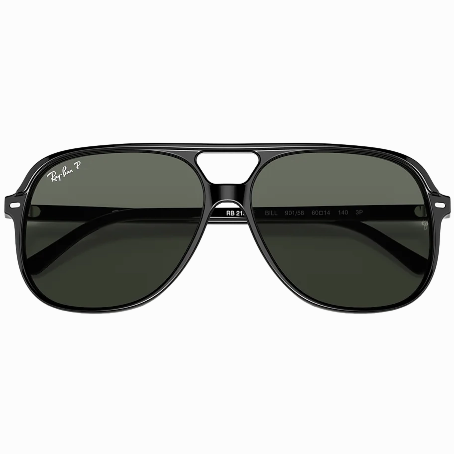 Exclusive Savings Event Bill - Low Bridge Black/Green Polarized