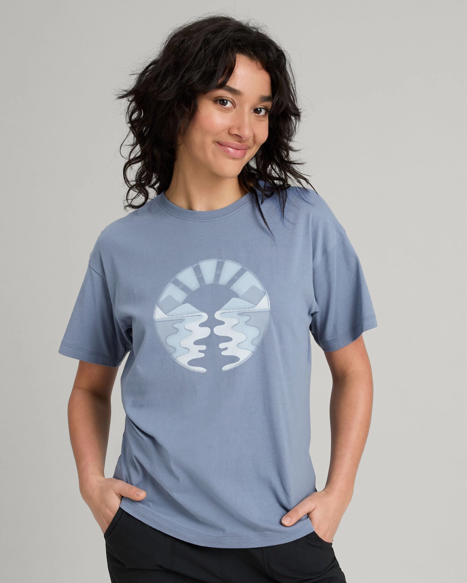 Unmissable Deal Today Women'S Retro Sunset Organic Cotton T-Shirt - At Twilight