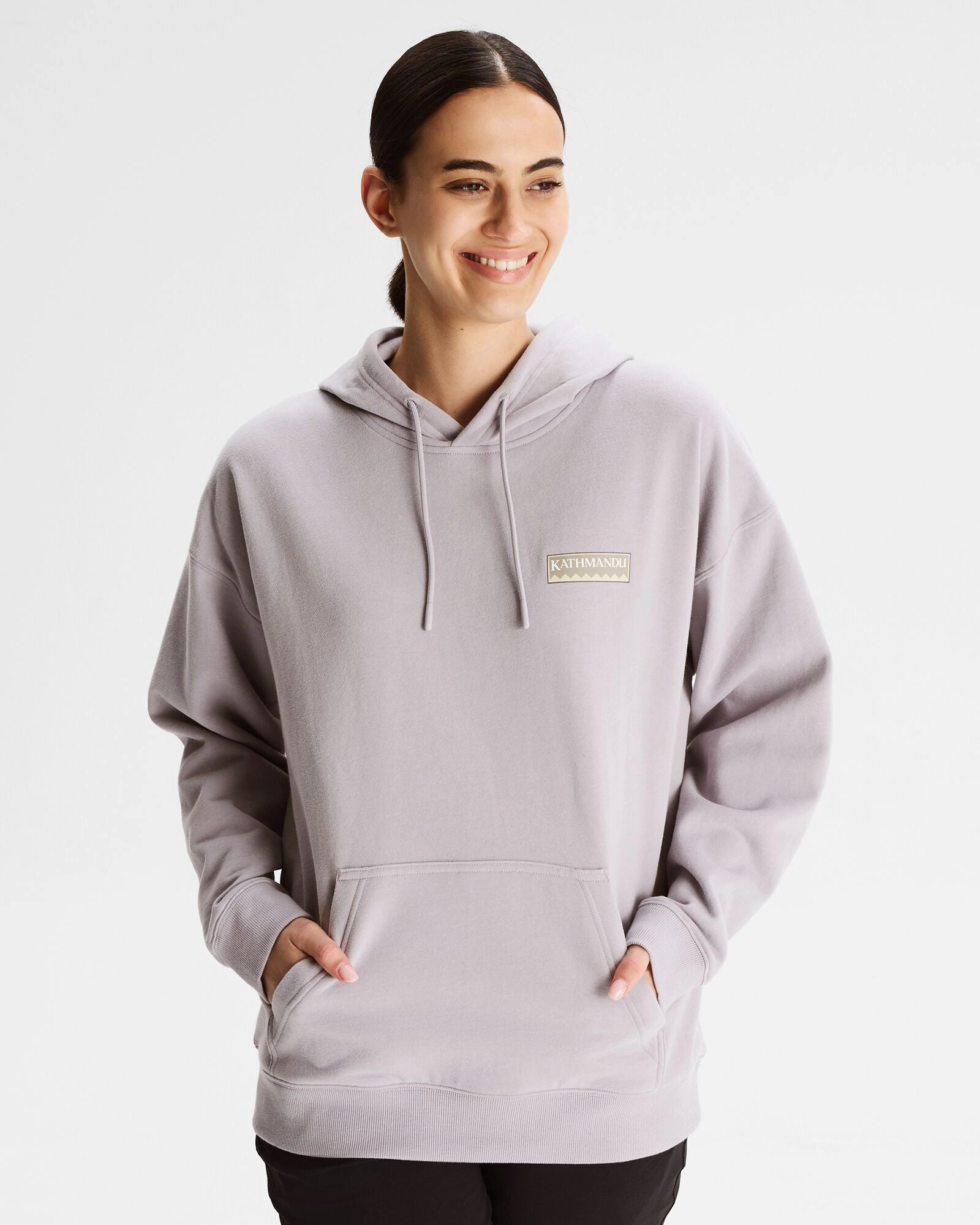 Women'S Heritage Logo Slouchy Lt Bb Hoodie - Light Haze Todays Best Deal Limited Edition Offer