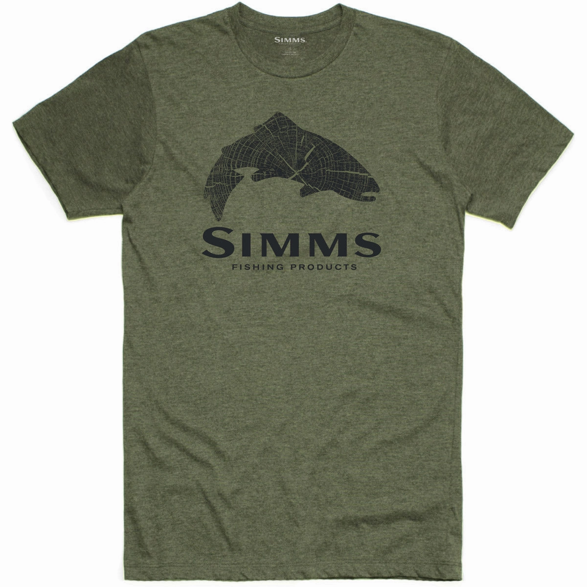 Shop the Best Deals Men'S Wood Trout Fill T-Shirt