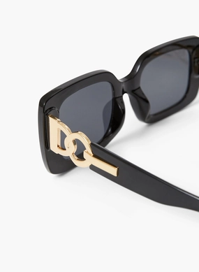 Square Frame Chain Link Sunglasses Instant Deal Today