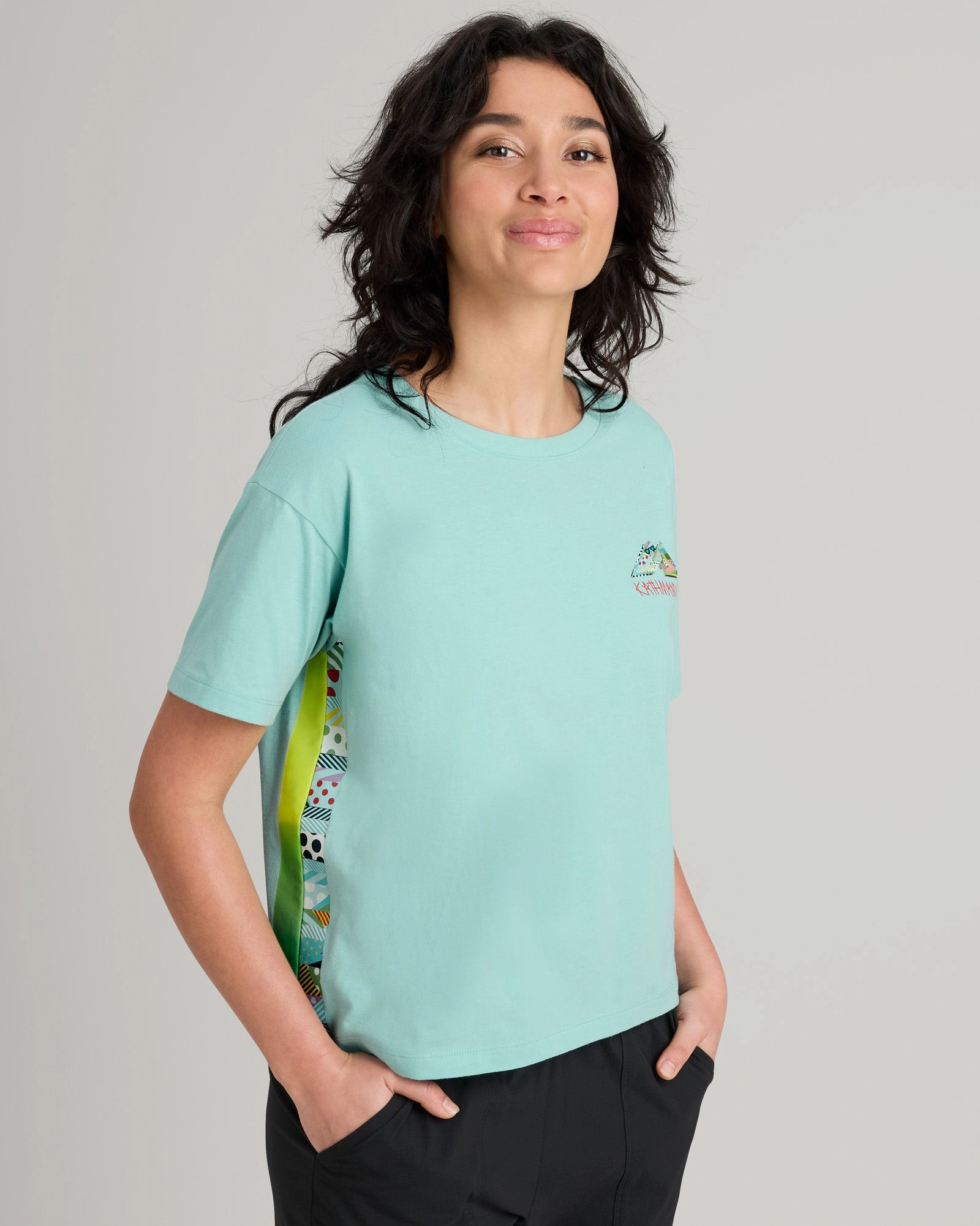 Jason Woodside Prism Women'S Organic Cotton T-Shirt - Splash Dont Miss Todays Deal Shop Smart Save
