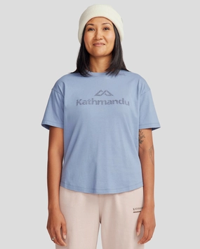 Best Deal Online Women'S Logo Organic Cotton T-Shirt - At Twilight