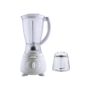 Stork Blender?Plastic 2In1, 1.7LIt, 350Watts, White