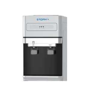 STORK Water Dispenser Table, with Filter, Silver