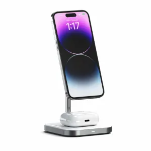Stwmcs2M Aluminum 2-In-1 Magnetic Qi Wireless Charging Stand Space Gray Hot Savings Alert Todays Trending Deals