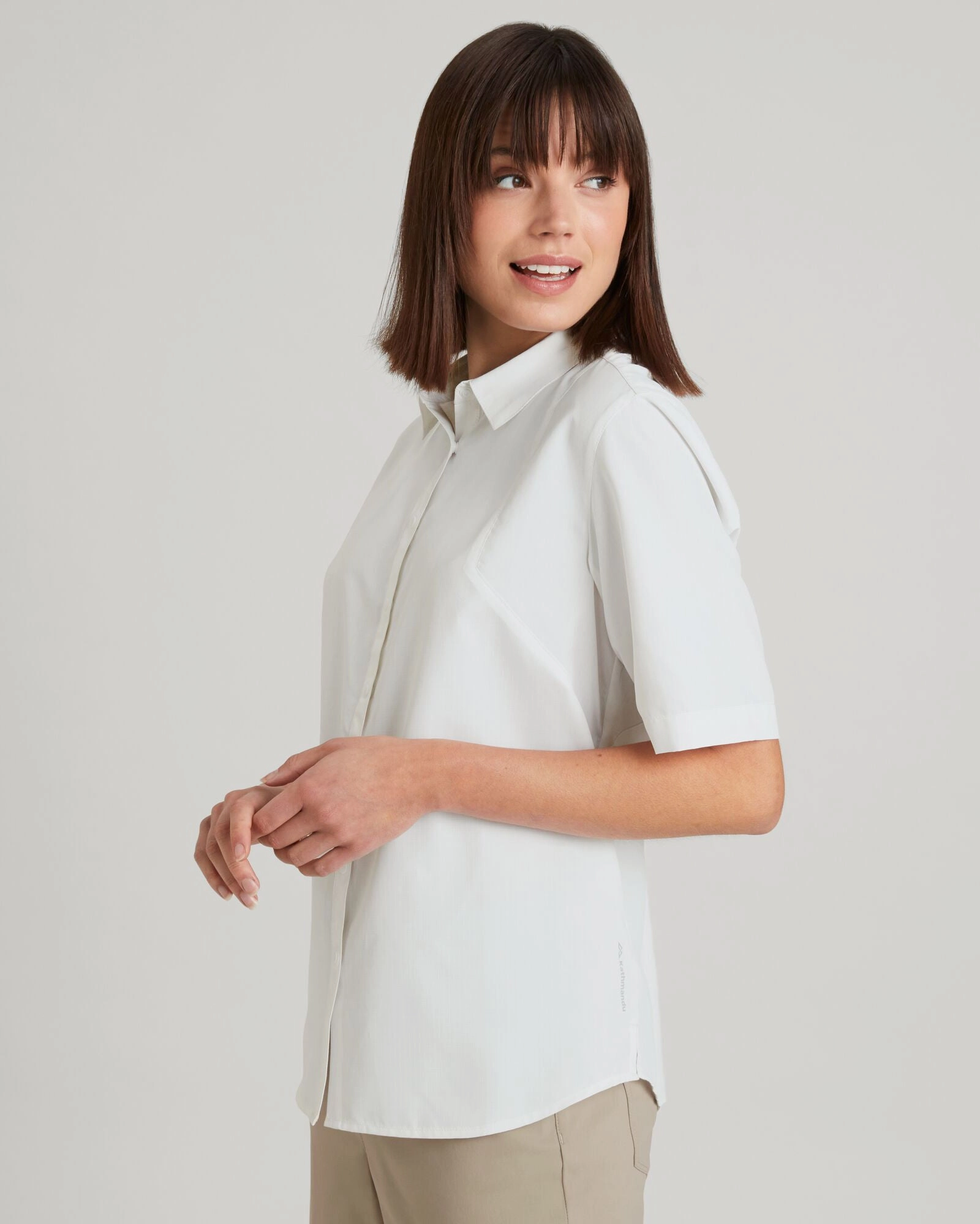 Sun-Scout Upf Women'S Short Sleeve Shirt - White Mega Hot Offer