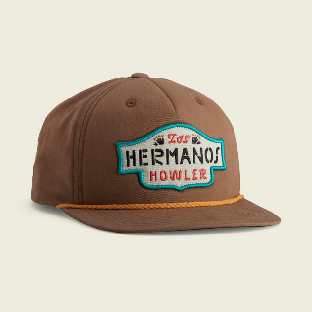 Los Hermanos Badge Snapback Hot Deal Alert Mega Online Discount
