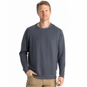 Men'S Bamboo Lightweight Fleece Crew Exclusive Online Offer EndofWeek Deals