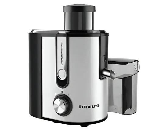 Taurus Juicer 2Speeds, 1.2Lit, 600Watts, Stainless Steel