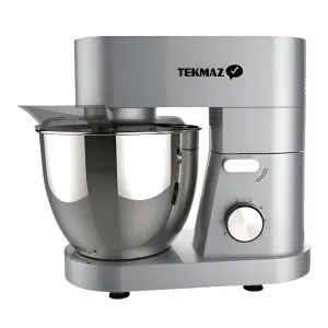TEKMAZ Kitchen Machine, 12Lit, 6Speeds, 2000Watts, Stainless Steel
