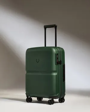 Cabin Suitcase In Antler Green - Single Stripe Mega Online Discount Limited Time Hot Deal
