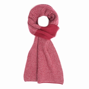 Burgundy And Camel Cashmere Neck Warmer Hot Pick of the Day