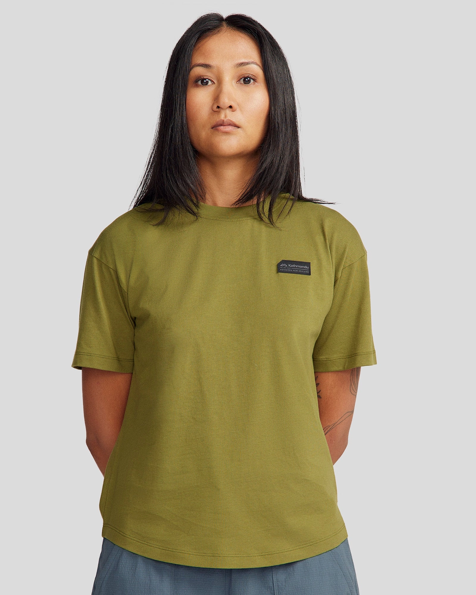 Special Price Offer Shop Smart Save Women'S Logo Organic Cotton T-Shirt - Dark Fern