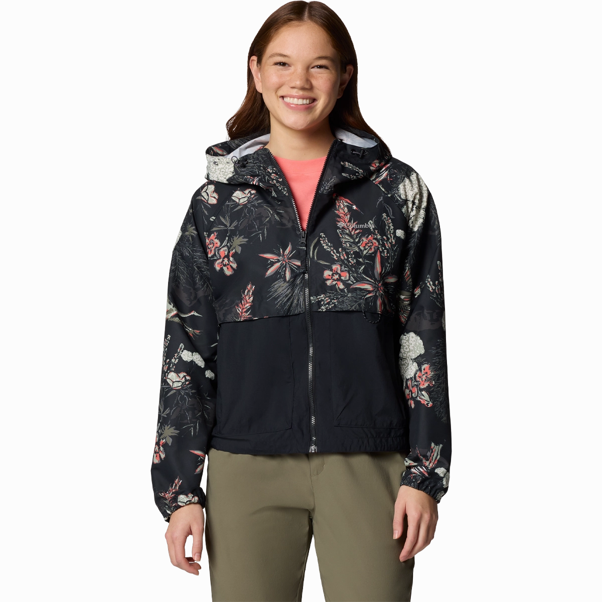 Women'S Spire Valley Printed Windbreaker MustHave Items