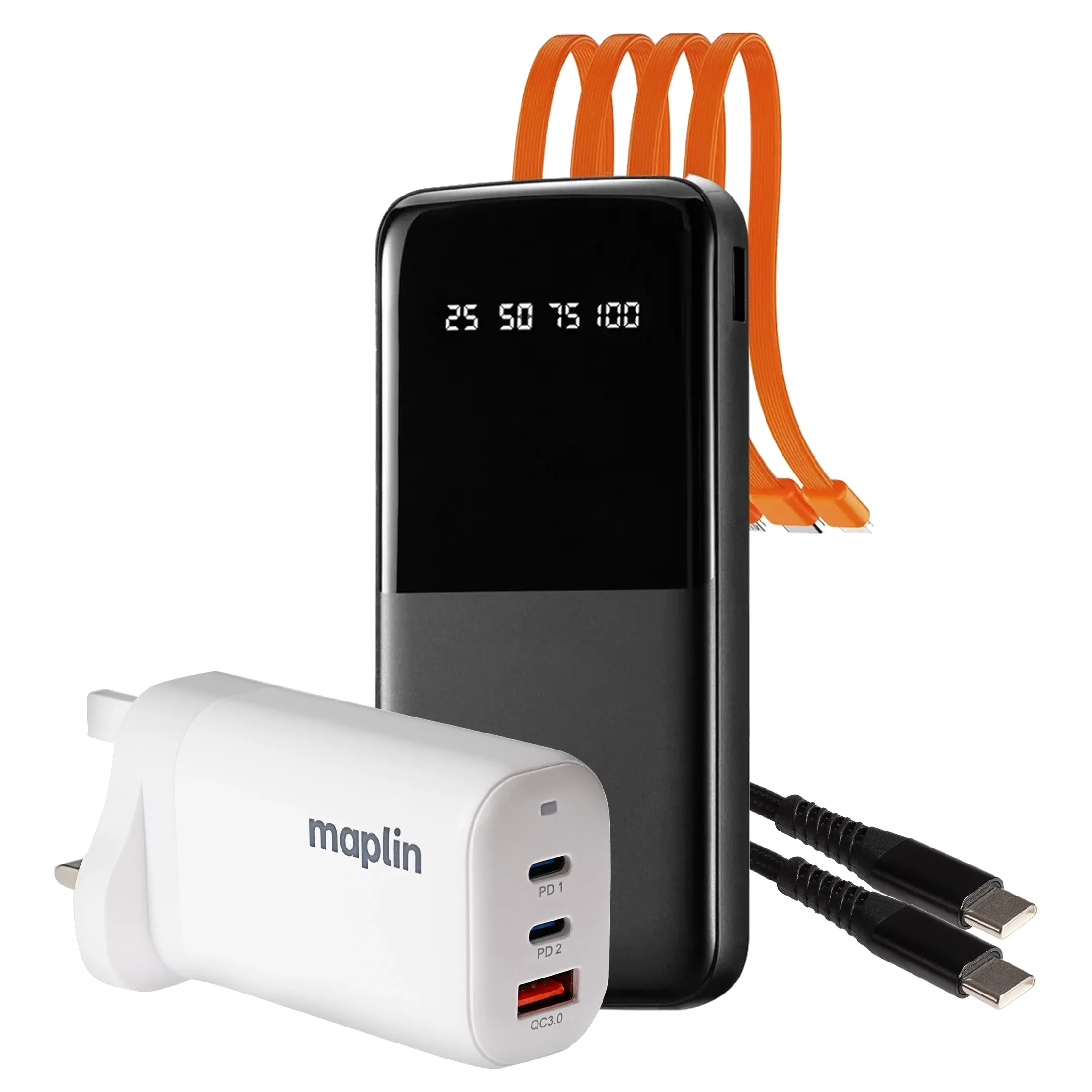 Trending Offer Today Maplin Powerbank & Wall Charger Kit