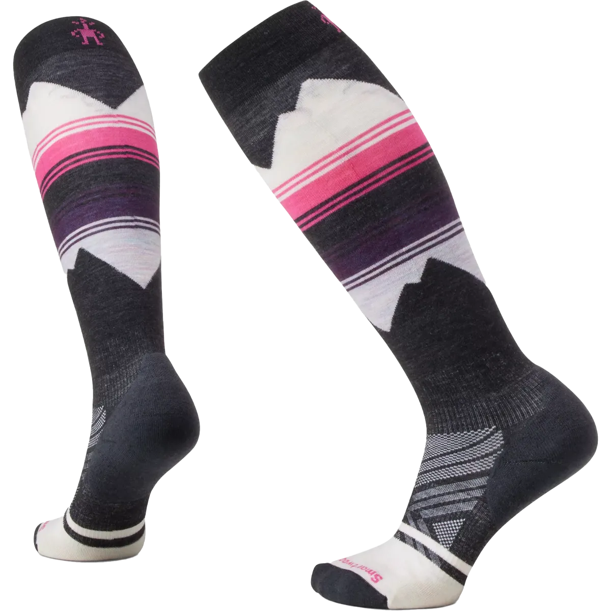 Women'S Ski Targeted Cushion Pattern Otc Socks Special Steal Event