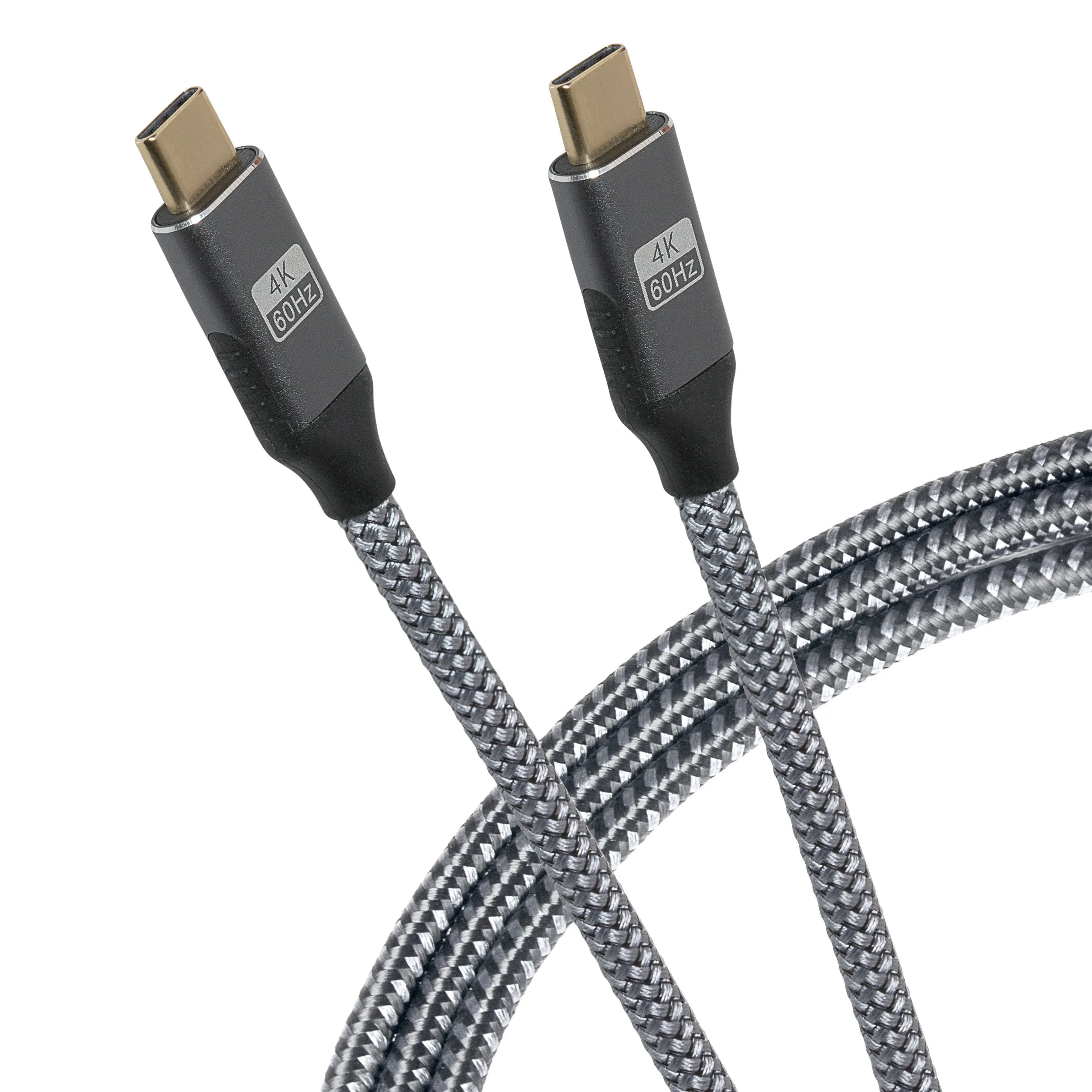 Big Savings Alert Maplin Pro Usb-C To Usb-C Gen2 100W 20Gbps Power Delivery Super Speed Data Transfer & Charging Braided Cable - Silver, 3M