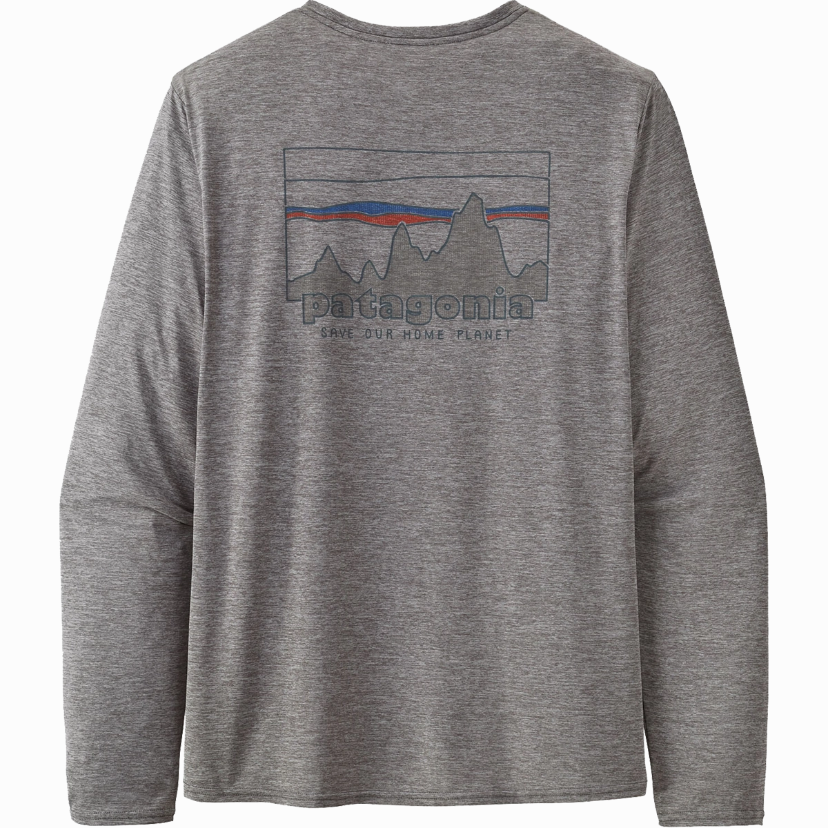 Trending Today Steal Trending Now Discount Men'S Long Sleeve Capilene Cool Daily Graphic Shirt