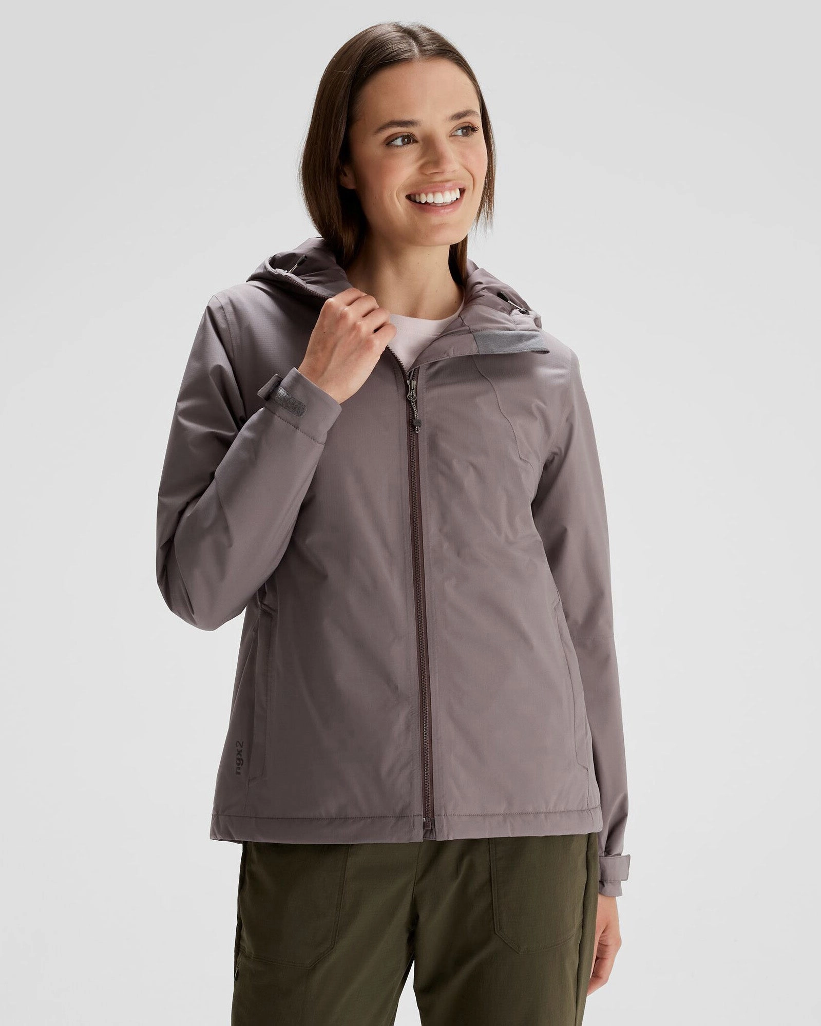 Women'S Trailhead 2L Insulated Rain Jacket - Light Quartz Mega Discount Today