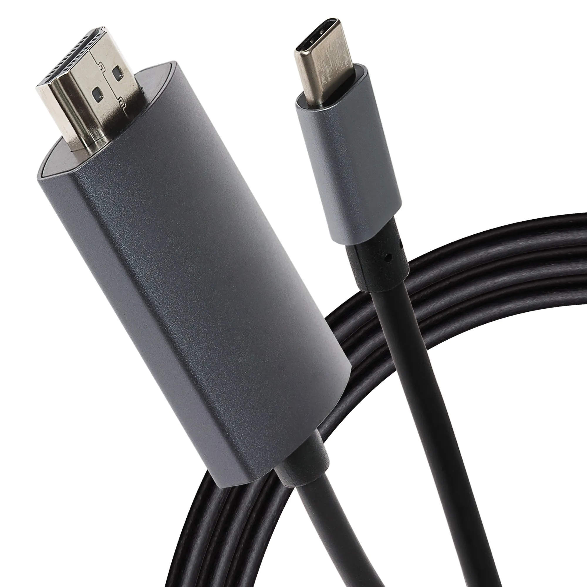 Maplin Usb-C To Hdmi Cable (Supports 4K Ultra Hd @ 60Hz) - Black, 5M Today Only Discount Alert
