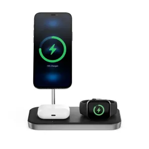 Weekend Specials Todays Best Deal Alogic Magspeed 3-In-1 15W Magsafe Wireless Charging Station