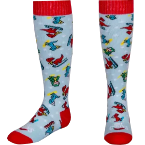 GiftWorthy Sale Limited Stock Alert Youth Dinos Mid Volume Sock