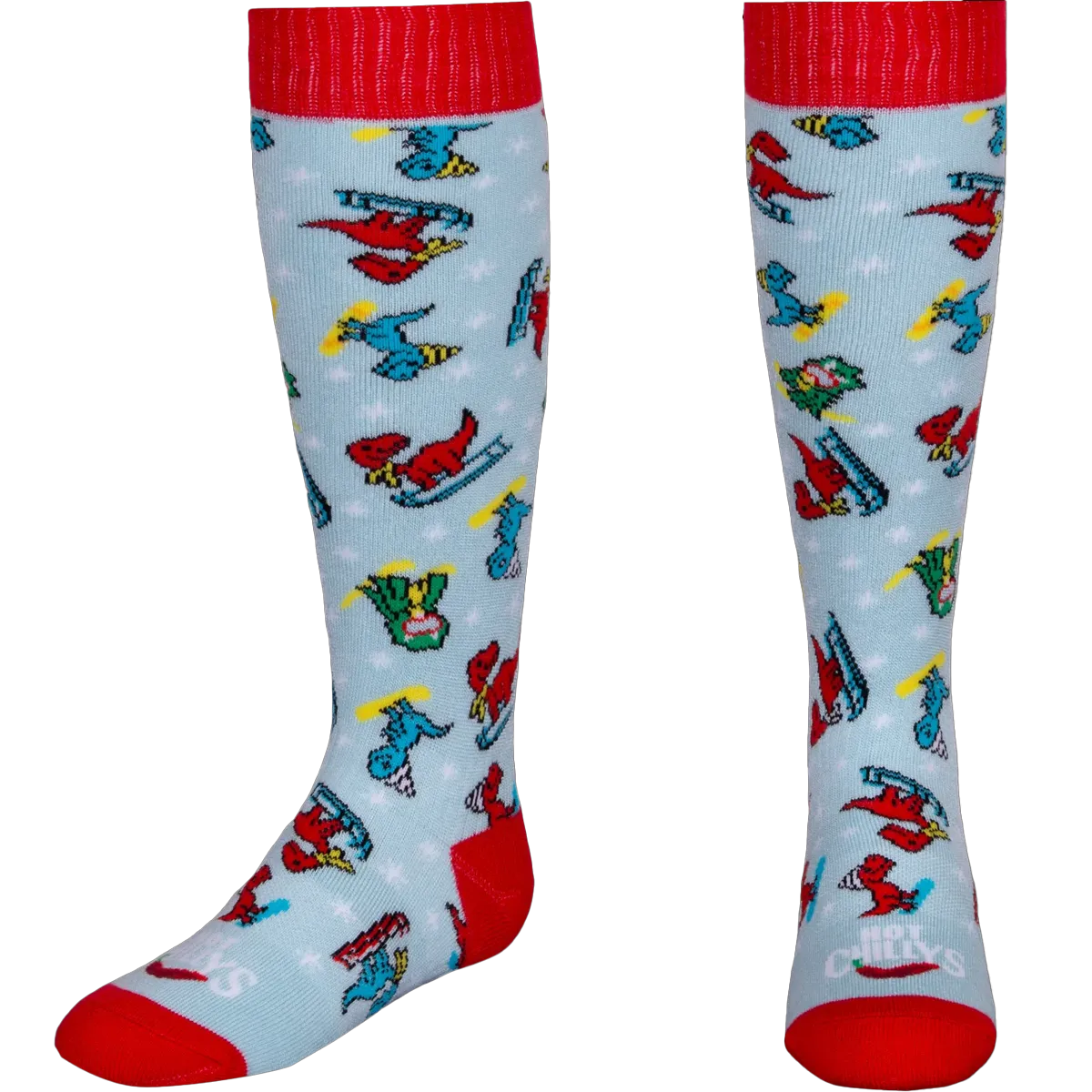 GiftWorthy Sale Limited Stock Alert Youth Dinos Mid Volume Sock