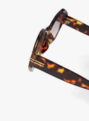 Gold Metallic Stripe Detail Sunglasses Today Only Discount Alert