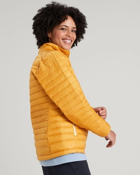 Trending Savings Now Women'S Heli R Down Jacket - Mustard Yellow