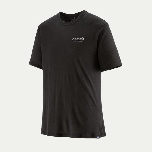 Men'S Capilene Cool Merino Blend Graphic Shirt Flash Pick Today Grab Todays Deal