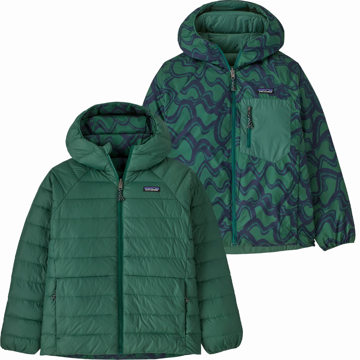 Youth Reversible Down Sweater Hoody Grab Your Savings