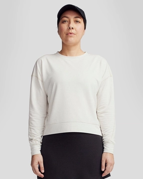 WomenS Anytime Crew Sweatshirt - Shroom Marle Todays Special Picks