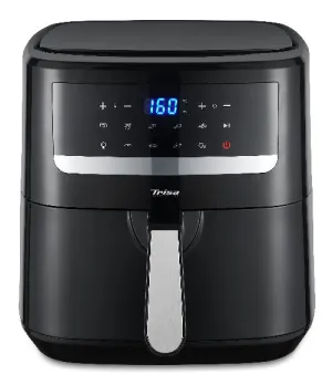 Trisa Hot Air Fryer Crunchy, 7.5Lit, Black