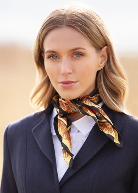 Turf War Medium Silk Scarf MustHave Clearance