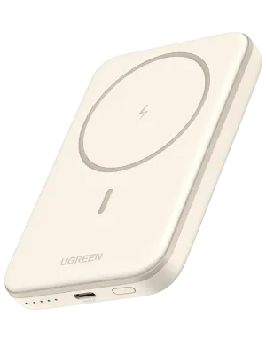 Exclusive Online Offer Today Only Discount Ugreen 25207 Pb560 Wireless Magnetic 5000Mah Power Bank White