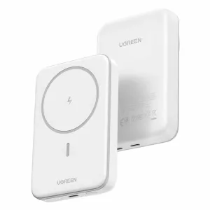 Ugreen 45356 Magnetic Wireless Power Bank White Today Only Steal MustHave Deal