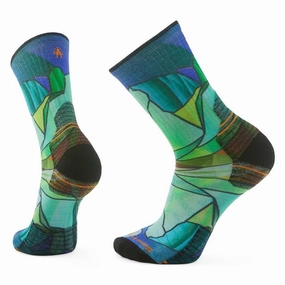 Save Today Event Unisex Hike Mirror Mountain Print Crew Socks Capri