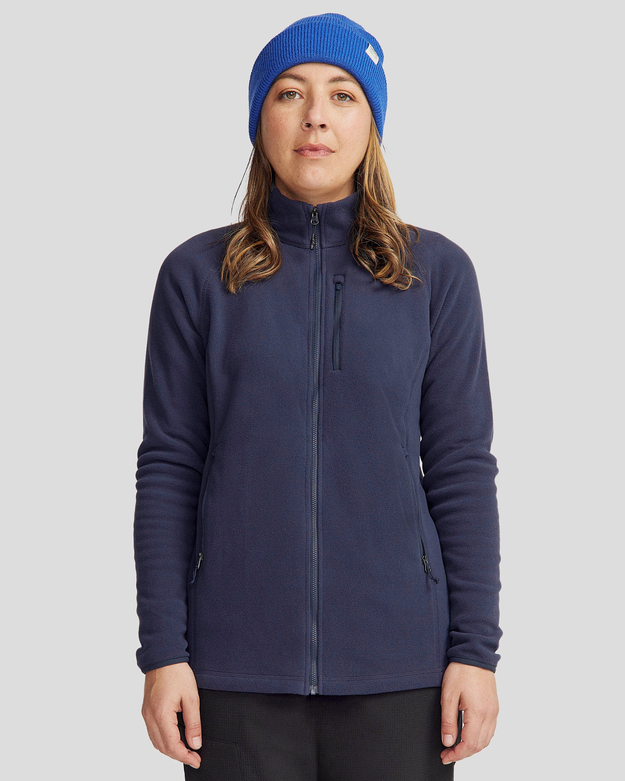 Clearance Event Alert Dont Wait Save Women'S Ridge 100 Primaloft Bio Fleece Jacket - Pure Navy