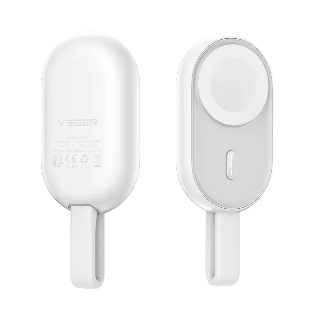 Veger Pomme 1,200Mah Led Indicator Pendant Ultra Portable Powerbank For Apple Watch Mega Hot Offer