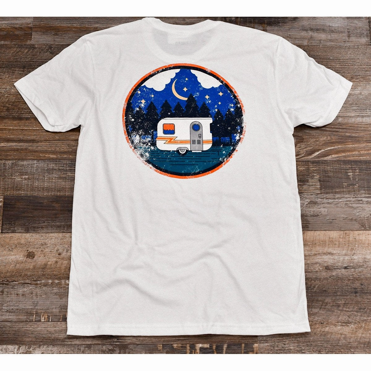 Vintage Camper Short Sleeve T-Shirt Grab Your Deal Today Hot Offer Event