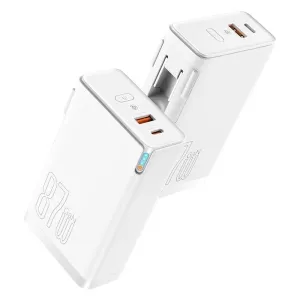 Baseus Power Station 4 Hybrid Gan Power Bank Adaptor 10000Mah 87W Cn - White Best Price Online